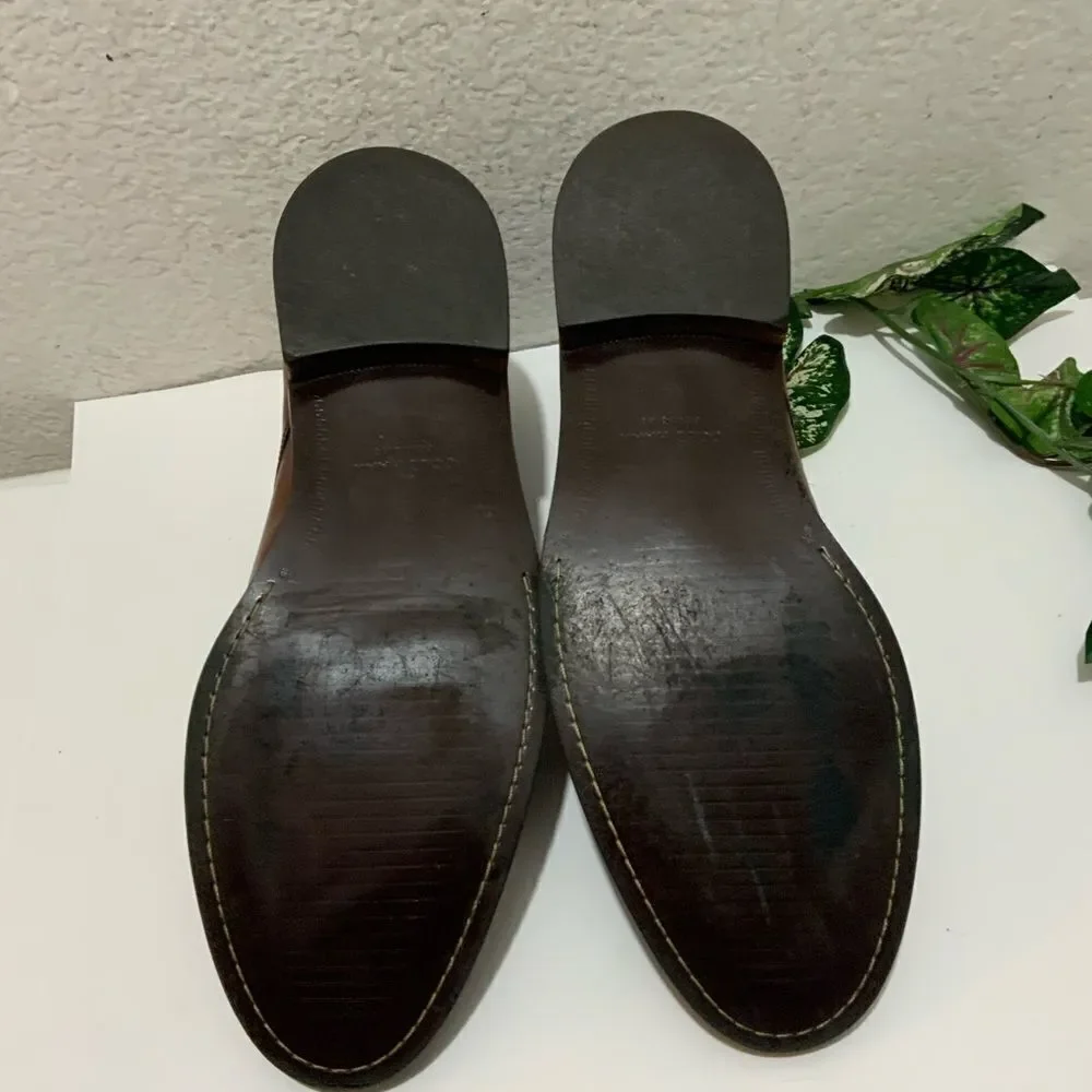 Cole Haan Kennedy Grand Chukka Boots Lace Up Brown Ankle Boots Men’s Size 11.5 M